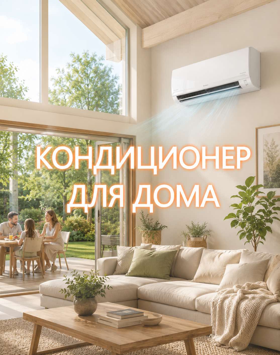 Кондиционер для дома купить в Новосибирске